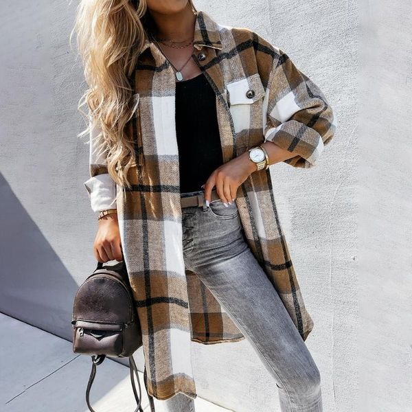 running jackets women plaid shirt autumn oversized jacket cashal loose coat sports turn-down collar blouses streetwear female sportswear, Black;red
running jackets women plaid shirt autumn oversized jacket cashal loose coat sports turn-down collar blouses streetwear female sportswear, Black;red