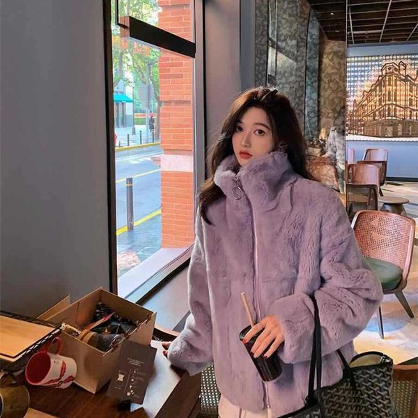 women's fur & faux coat plush casual overcoat female winter jacket solid fashion, Black
women's fur & faux coat plush casual overcoat female winter jacket solid fashion, Black