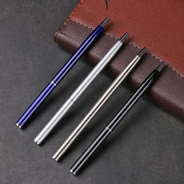 1pc stainless steel rod rotating metal ballpoint pen stationery ballpen blue ink signature pen luxurious gift ball writing, Blue;orange
1pc stainless steel rod rotating metal ballpoint pen stationery ballpen blue ink signature pen luxurious gift ball writing, Blue;orange