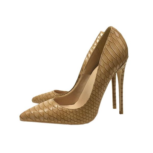 dress shoes lady pumps spring 2021 brown snakeskin type celebrity high heels 8cm 10cm 12cm pointed toe shallow mouth banquet party, Black
dress shoes lady pumps spring 2021 brown snakeskin type celebrity high heels 8cm 10cm 12cm pointed toe shallow mouth banquet party, Black