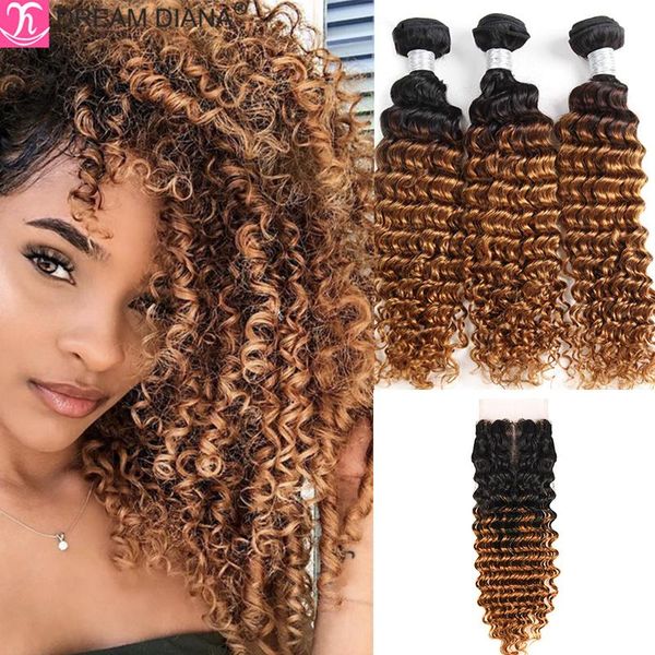 human hair bulks dreamdiana brazilian deep curly with closure 100% remy ombre bundles and wave, Black
human hair bulks dreamdiana brazilian deep curly with closure 100% remy ombre bundles and wave, Black