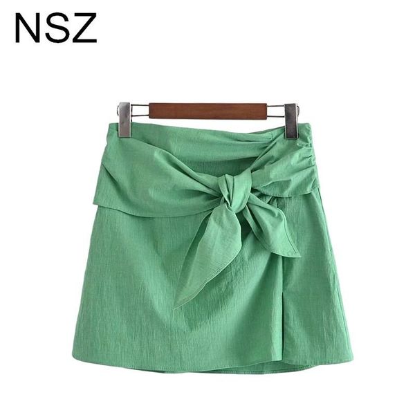 skirts nsz women cotton summer skirt high waist bow tied folds fashion ladies short mini 2021, Black
skirts nsz women cotton summer skirt high waist bow tied folds fashion ladies short mini 2021, Black