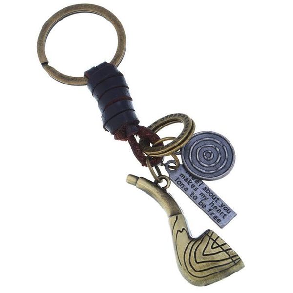 keychains men metal keychain vintage smoking tobacco pipe pendant holder leather keyrings for bag car key chain retro fashion accessories, Silver
keychains men metal keychain vintage smoking tobacco pipe pendant holder leather keyrings for bag car key chain retro fashion accessories, Silver