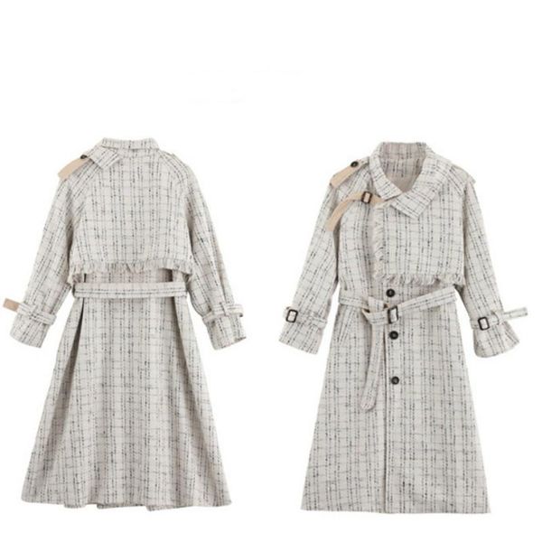 small woolen coat for autumn and winter, new loose and popular plaid french hepburn style over-the-knee woolen coat trend, Black
small woolen coat for autumn and winter, new loose and popular plaid french hepburn style over-the-knee woolen coat trend, Black