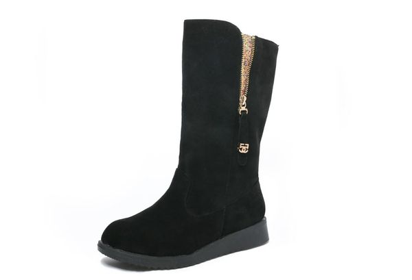boots 2021 autumn and winter ladies side zipper plus velvet warm mid-boots large size round head women's, Black
boots 2021 autumn and winter ladies side zipper plus velvet warm mid-boots large size round head women's, Black