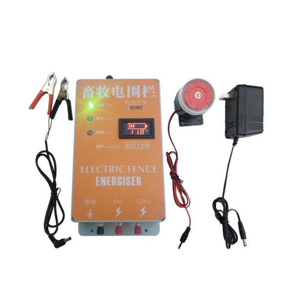 fencing, trellis & gates 20km solar electric fence energizer charger high voltage pulse controller breeding xsd-280d with alarm animal
fencing, trellis & gates 20km solar electric fence energizer charger high voltage pulse controller breeding xsd-280d with alarm animal