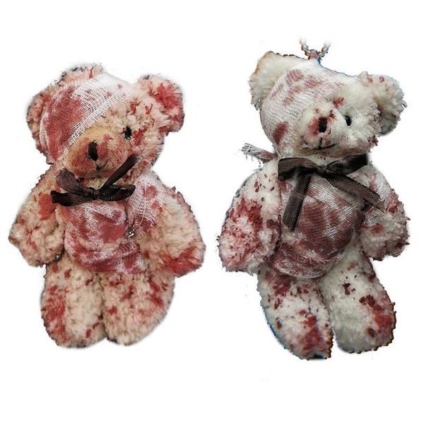 keychains cool punk bloody plush bear keychain halloween injured animal doll key ring l5yb, Silver
keychains cool punk bloody plush bear keychain halloween injured animal doll key ring l5yb, Silver