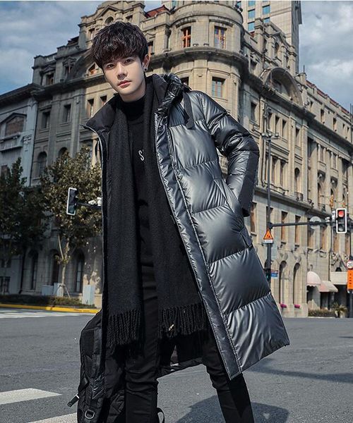 men's down & parkas men winter parka coat mid-length clothes hooded duck jacket gray, Black
men's down & parkas men winter parka coat mid-length clothes hooded duck jacket gray, Black