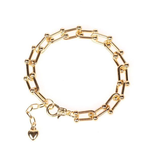 link, chain fashion lobster-claw-clasps metal alloy u-shape bracelet men and women exquisite jewelry girl party hipster gift, Black
link, chain fashion lobster-claw-clasps metal alloy u-shape bracelet men and women exquisite jewelry girl party hipster gift, Black