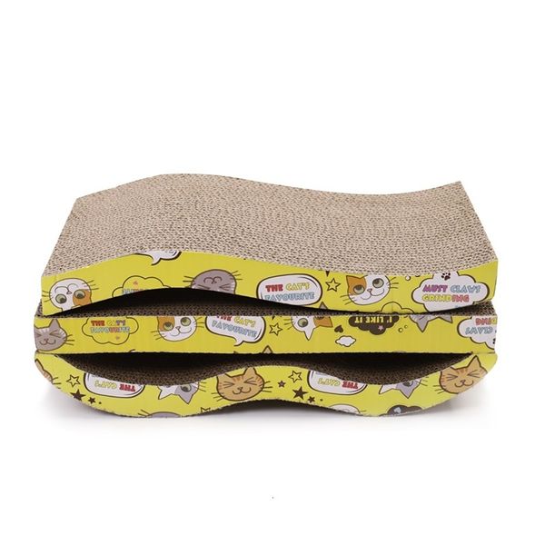 2021 new waved bed of scratch pet durable board double-sided mat animals cat scratching puss paper toys a4p1
2021 new waved bed of scratch pet durable board double-sided mat animals cat scratching puss paper toys a4p1