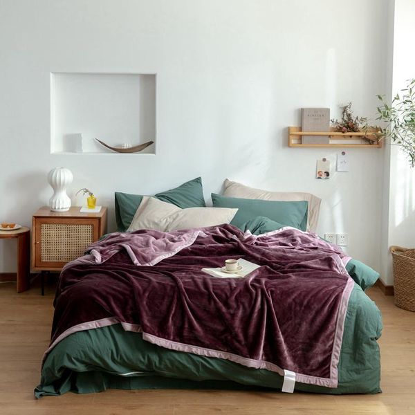 autumn winter throw blanket solid color with edge banding soft warm modern fashion sofa blanket home bed cover nap
autumn winter throw blanket solid color with edge banding soft warm modern fashion sofa blanket home bed cover nap