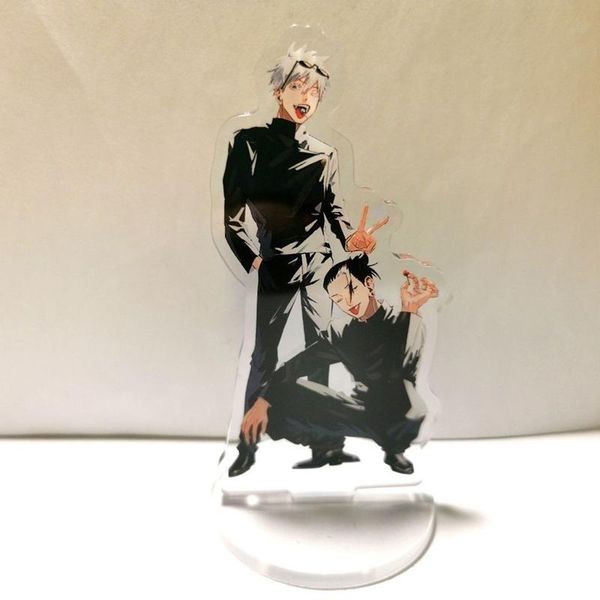 keychains anime stand jujutsu kaisen gojo satoru geto suguru acrylic figure display deskdecoration 15cm, Silver
keychains anime stand jujutsu kaisen gojo satoru geto suguru acrylic figure display deskdecoration 15cm, Silver