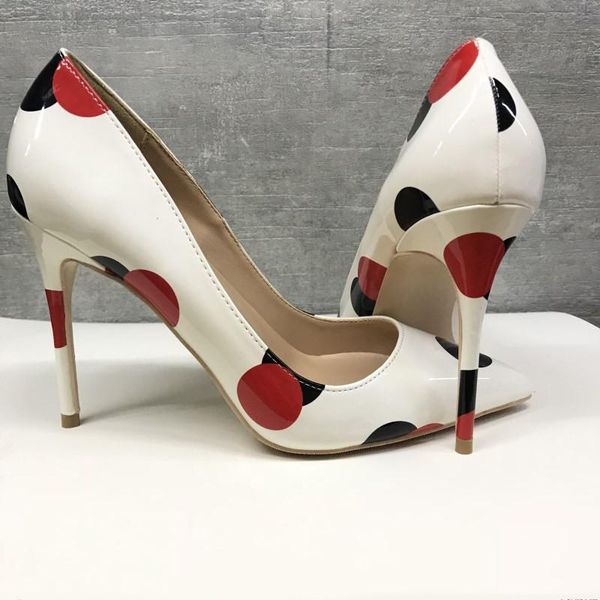 12cm pumps slip on high heel stiletto dot pointed toe dress shoes party nightclub women's shoes big size 34-45, Black
12cm pumps slip on high heel stiletto dot pointed toe dress shoes party nightclub women's shoes big size 34-45, Black