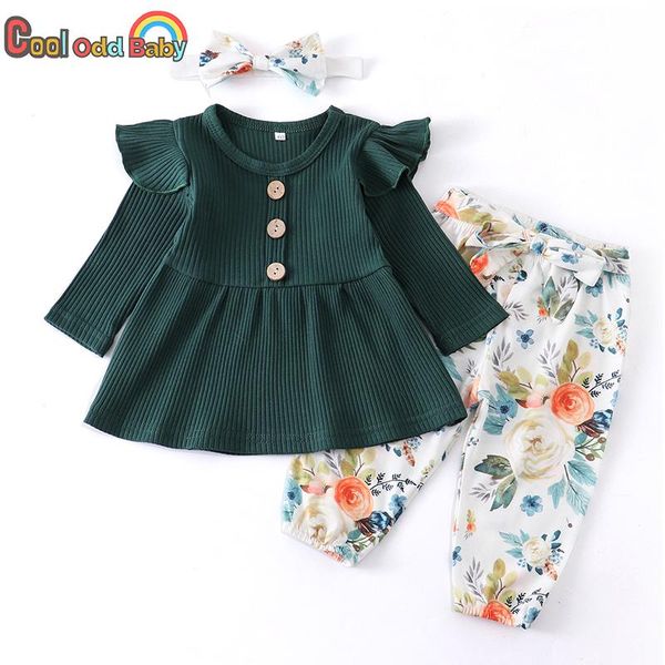 clothing sets baby girl clothes autumn born infant green ruffle long sleeve floral pants headband 3pcs toddler outfits set, White
clothing sets baby girl clothes autumn born infant green ruffle long sleeve floral pants headband 3pcs toddler outfits set, White