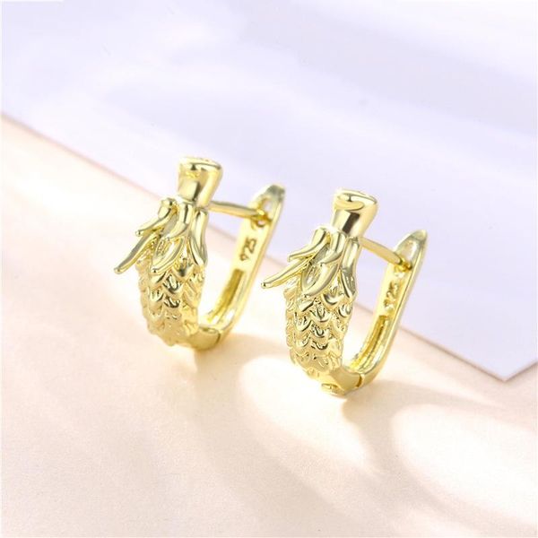 hoop & huggie punk metal dragon head earrings female fashion gold color vintage hip hop small for women wedding jewelry, Golden;silver
hoop & huggie punk metal dragon head earrings female fashion gold color vintage hip hop small for women wedding jewelry, Golden;silver