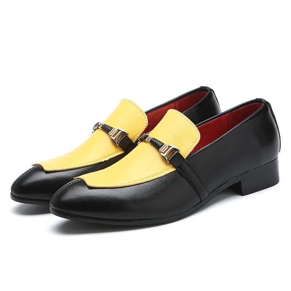dress shoes est style handmade patchwork man luxury business social leather nightclub party loafers plus size 48, Black
dress shoes est style handmade patchwork man luxury business social leather nightclub party loafers plus size 48, Black