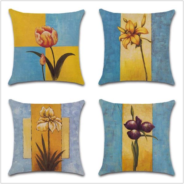 retro decorative painting flowers printed yellow blue cushion cover home sofa chair car seat friend kids bedroom gift pillowcase
retro decorative painting flowers printed yellow blue cushion cover home sofa chair car seat friend kids bedroom gift pillowcase