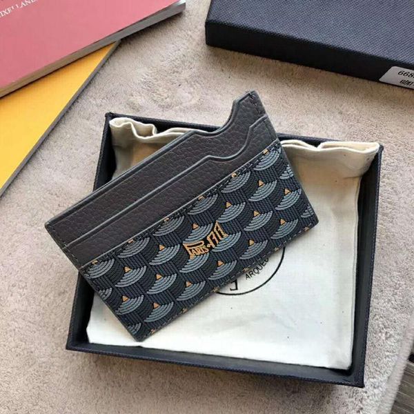 card holders luxury holder genuine leather id wallet coin purse women with box, Brown;gray
card holders luxury holder genuine leather id wallet coin purse women with box, Brown;gray