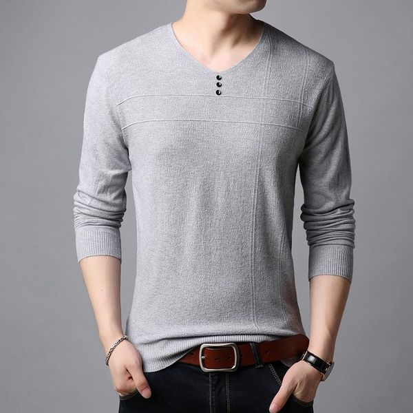 men's sweaters spring and autumn v-neck knitted sweater solid color leisure long sleeve style, White;black
men's sweaters spring and autumn v-neck knitted sweater solid color leisure long sleeve style, White;black