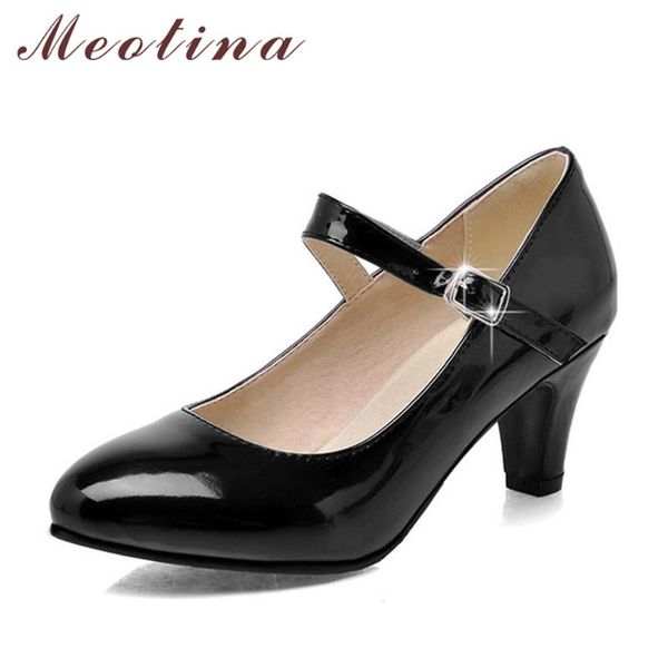 meotina fashion shoes women pumps spring 2021 new pointed toe mary jane shoes chunky med heels red ladies black size 34-39
meotina fashion shoes women pumps spring 2021 new pointed toe mary jane shoes chunky med heels red ladies black size 34-39