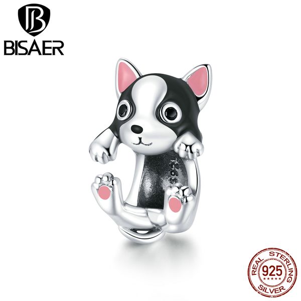 bisaer cute puppy charms 925 sterling silver dog animal beads pendant diy bracelets necklace 2020 jewelry efc388 q0531, Black
bisaer cute puppy charms 925 sterling silver dog animal beads pendant diy bracelets necklace 2020 jewelry efc388 q0531, Black
