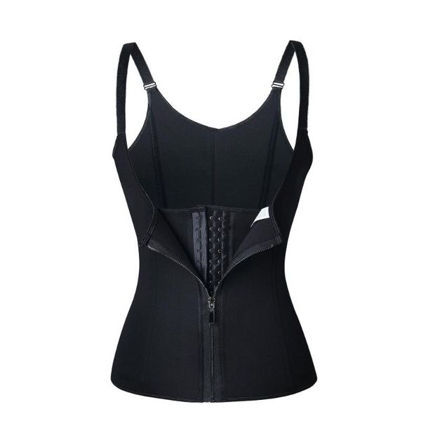 waist support women zipper trainer vest corset adjustable shoulder strap hook body shaper cincher tummy control slimming shapewear, Black;gray
waist support women zipper trainer vest corset adjustable shoulder strap hook body shaper cincher tummy control slimming shapewear, Black;gray