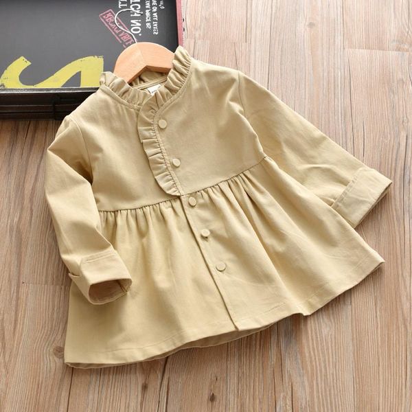 coat kids girls trench jacket spring autumn long sleeve solid windbreaker korean style casual outerwear 2-6years old, Blue;gray
coat kids girls trench jacket spring autumn long sleeve solid windbreaker korean style casual outerwear 2-6years old, Blue;gray