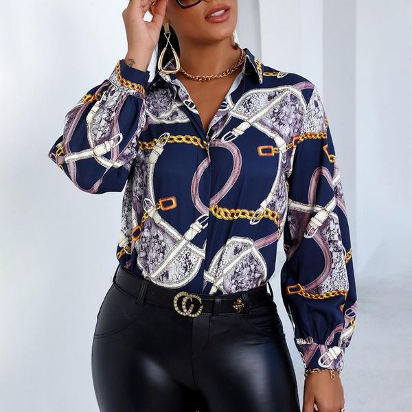 women's blouses & shirts blouse women shirt lapel neck flared long sleeve elegant ladies casual summer autumn winter streetwear, White
women's blouses & shirts blouse women shirt lapel neck flared long sleeve elegant ladies casual summer autumn winter streetwear, White
