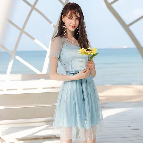 women summer dress polka dot chiffon sleeveless beach girls casual yellow sundress 2020 plus size dress for women red, Black;gray
women summer dress polka dot chiffon sleeveless beach girls casual yellow sundress 2020 plus size dress for women red, Black;gray