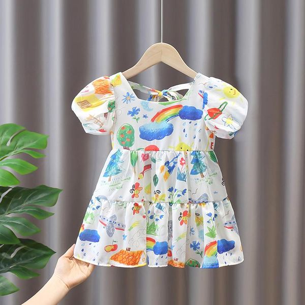 girl's dresses girls 2021 summer chiffon dress baby princess, Red;yellow
girl's dresses girls 2021 summer chiffon dress baby princess, Red;yellow