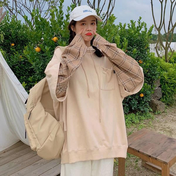 2021 deeptown estilo coreano moletom moda outono solto hoodies feminino algodo manga longa streetwear emenda hoody zslt, Black
2021 deeptown estilo coreano moletom moda outono solto hoodies feminino algodo manga longa streetwear emenda hoody zslt, Black