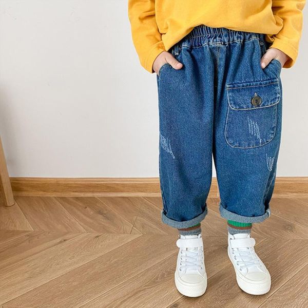elegant loose jean spring autumn trousers pants warm for girls boys children kids clothing teenagers high quality, Blue
elegant loose jean spring autumn trousers pants warm for girls boys children kids clothing teenagers high quality, Blue