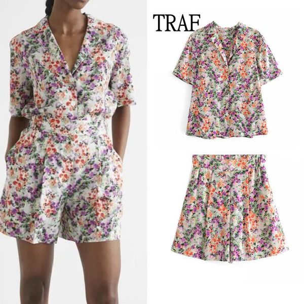 women's tracksuits 2 piece set women summer loose print short sleeve blouse and high-waisted shorts clothing chic female, Gray
women's tracksuits 2 piece set women summer loose print short sleeve blouse and high-waisted shorts clothing chic female, Gray