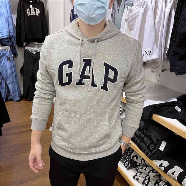 brand hoodie 2021 autumn winter new gap men's casual and versatile loose trend hooded pullover plush sweater classic, Black
brand hoodie 2021 autumn winter new gap men's casual and versatile loose trend hooded pullover plush sweater classic, Black