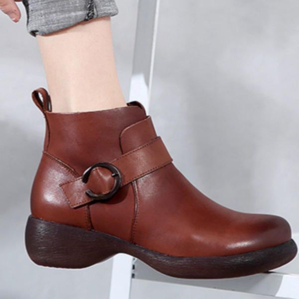 boots nice cowhide leather shoes women ankle platform spring female black fashion chunky for
boots nice cowhide leather shoes women ankle platform spring female black fashion chunky for