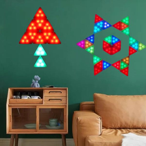 3/6pcs led touch sensor light rgb 13 colors variable lamp triangular modular night lamp wardrobe decorative light with rc
3/6pcs led touch sensor light rgb 13 colors variable lamp triangular modular night lamp wardrobe decorative light with rc