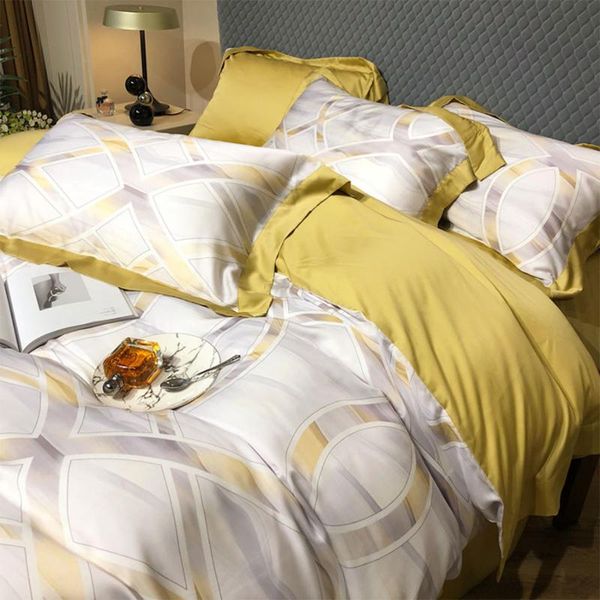 bedding sets european american yellow geometric set,full king comfortable double home textile bed sheet pillow case quilt cover
bedding sets european american yellow geometric set,full king comfortable double home textile bed sheet pillow case quilt cover