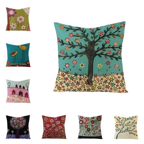 pillow case tree/flower oil painted linen for sofa pillowcase colorful square cushion cover home supplies room decor jym029
pillow case tree/flower oil painted linen for sofa pillowcase colorful square cushion cover home supplies room decor jym029