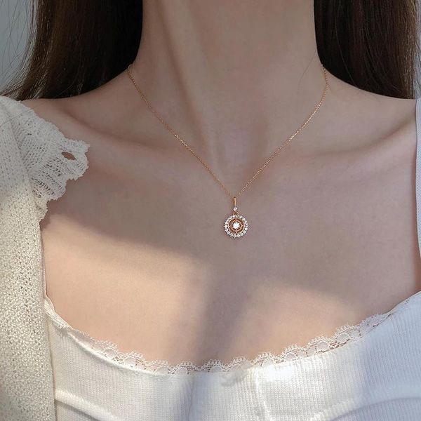 ypay 2021 fashion 925 sterling silver sun flower necklace female ins simple clavicle chain temperament new jewelry girl
ypay 2021 fashion 925 sterling silver sun flower necklace female ins simple clavicle chain temperament new jewelry girl