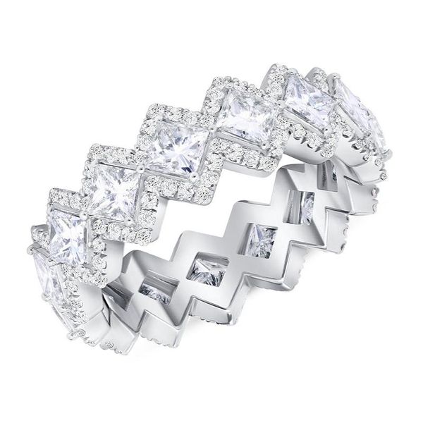 wedding rings huitan eternity for women full dazzling cz fashion accessories engagement party female ring gift statement jewelry, Slivery;golden
wedding rings huitan eternity for women full dazzling cz fashion accessories engagement party female ring gift statement jewelry, Slivery;golden