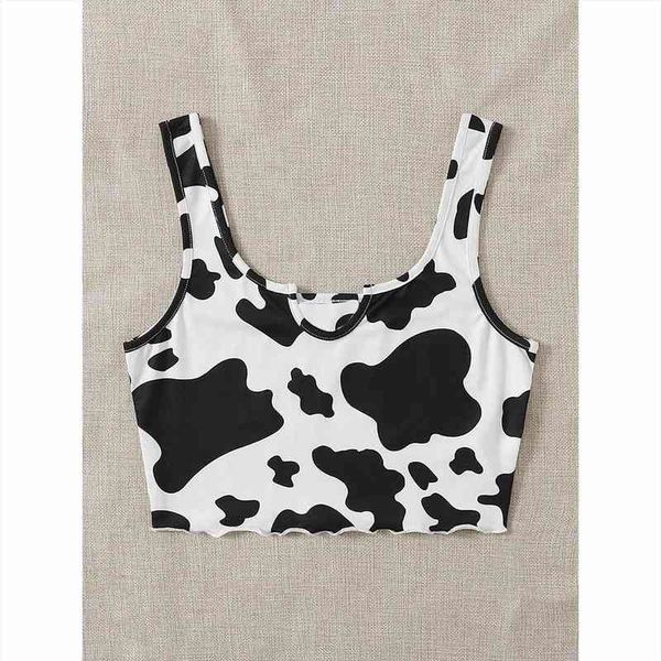fashion crop camisole women tanks milk cow print y2k egirl cool short vest harajuku sleeveless tee cropped, White
fashion crop camisole women tanks milk cow print y2k egirl cool short vest harajuku sleeveless tee cropped, White