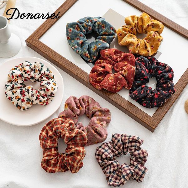 hair accessories donarsei winter vintage corduro scrunchies for women elastic girls print thick ring horsetail holder headwear
hair accessories donarsei winter vintage corduro scrunchies for women elastic girls print thick ring horsetail holder headwear