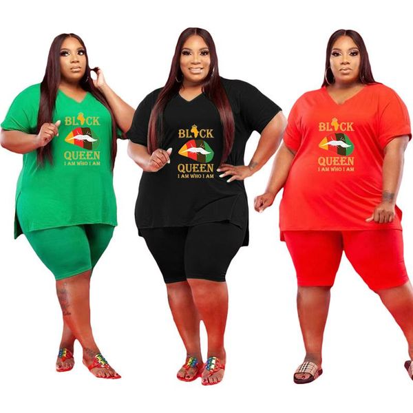 plus size tracksuits summer outfits women clothing fashion v neck short sleeves letter pattern shorts sets 5xl wholesale drop, Black
plus size tracksuits summer outfits women clothing fashion v neck short sleeves letter pattern shorts sets 5xl wholesale drop, Black
