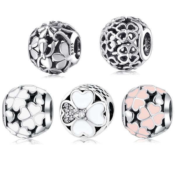 new hearts four-leaf clover petals hollow round 925 sterling silver beads fit original jiuhao charm bracelet jewelry making, Bronze;silver
new hearts four-leaf clover petals hollow round 925 sterling silver beads fit original jiuhao charm bracelet jewelry making, Bronze;silver