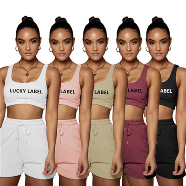 womens letters embroidery tracksuits fashion trend sleeveless vest short drawstring shorts suits designer female casual u-neck 2pcs sets, Gray
womens letters embroidery tracksuits fashion trend sleeveless vest short drawstring shorts suits designer female casual u-neck 2pcs sets, Gray