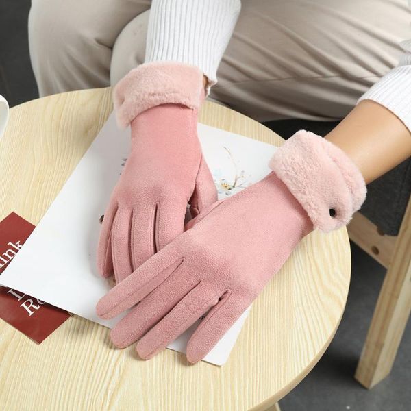 five fingers gloves 2022 fashion women autumn winter cute furry warm mitts full finger mittens outdoor sport female screen, Blue;gray
five fingers gloves 2022 fashion women autumn winter cute furry warm mitts full finger mittens outdoor sport female screen, Blue;gray