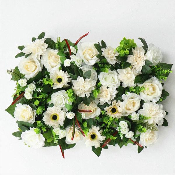 decorative flowers & wreaths beige green leaf rose artificial 60x40cm diy party board pink romantic wedding decoration background
decorative flowers & wreaths beige green leaf rose artificial 60x40cm diy party board pink romantic wedding decoration background