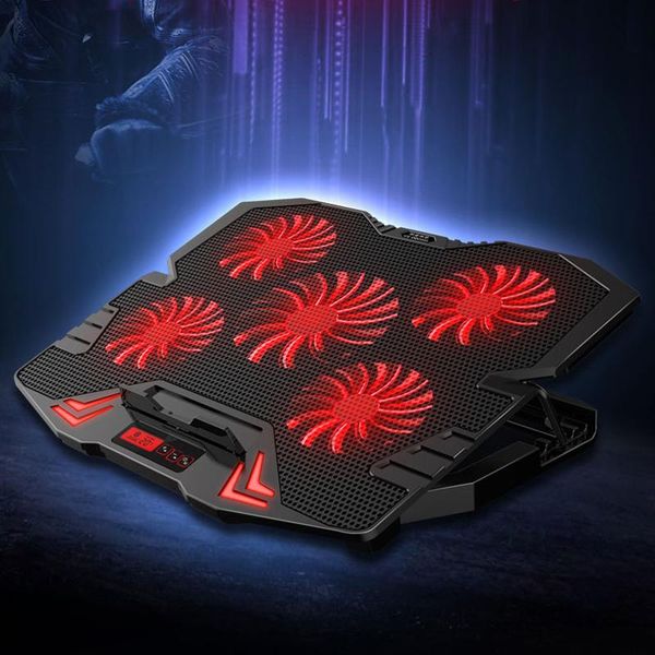lapcooling pads 11-17 inch gaming cooler five fan led screen two usb port 2400rpm touch lcd pad notebook stand for
lapcooling pads 11-17 inch gaming cooler five fan led screen two usb port 2400rpm touch lcd pad notebook stand for