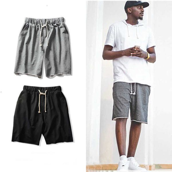 men's shorts european and american straight casual sports pants summer brand loose solid color elastic knee length yskf, White;black
men's shorts european and american straight casual sports pants summer brand loose solid color elastic knee length yskf, White;black
