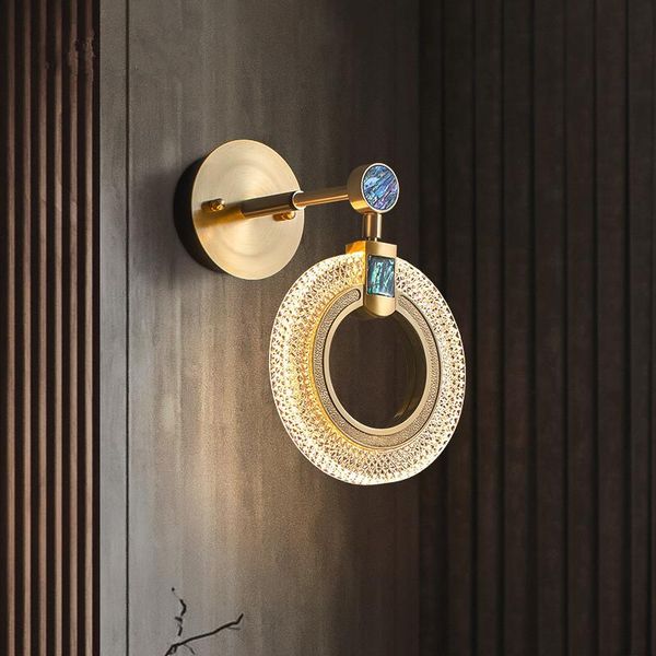 wall lamps light luxury ring lamp post-modern minimalist bedroom bedside living room tv copper aisle
wall lamps light luxury ring lamp post-modern minimalist bedroom bedside living room tv copper aisle